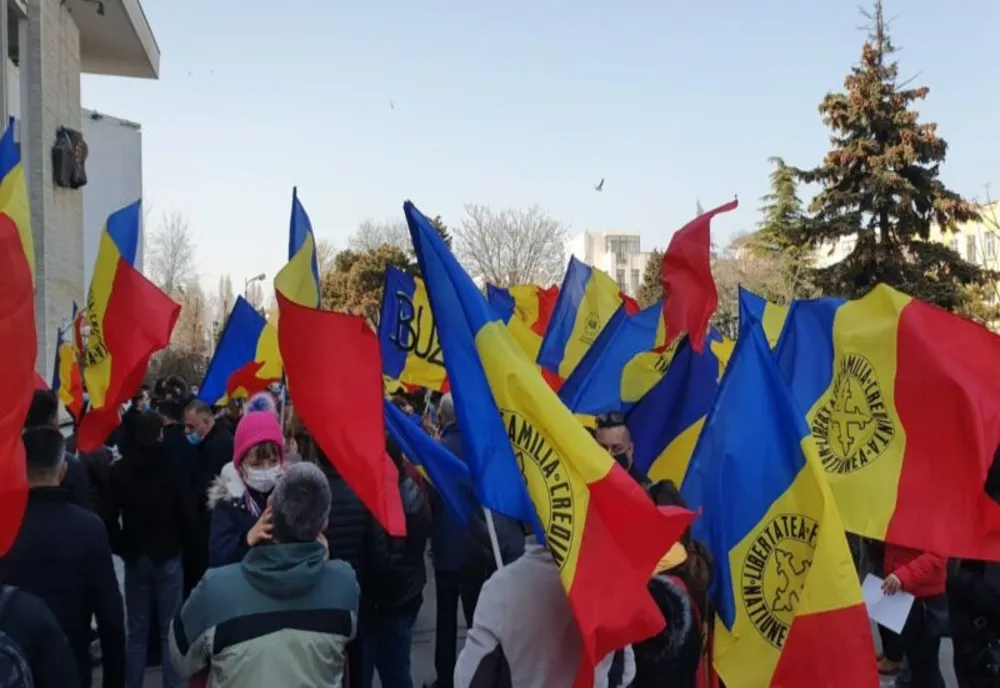 Protest de amploare al AUR împotriva vânzării Portului Constanța
