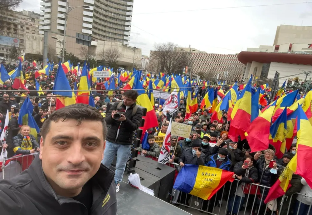 George Simion, marele favorit la Congresul AUR de pe 27 martie