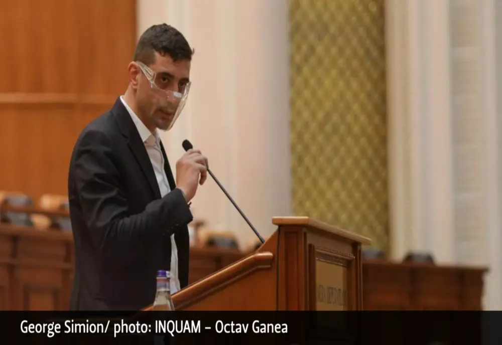 George Simion la tribuna Parlamentului: ”Avem datoria să ne învăţăm copiii să preţuiască independenţa ţării”