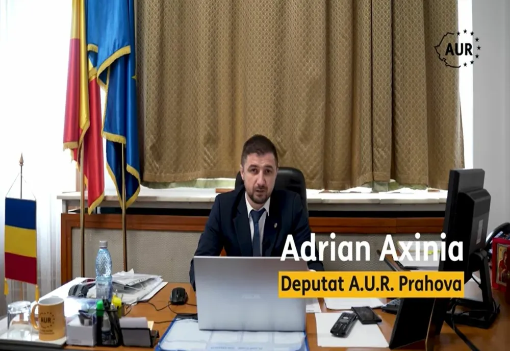 EUROPARLAMENTARUL AUR ADRIAN AXINIA: AUR NU O VOTEAZĂ PE URSULA VON DER LEYEN PENTRU ÎNCĂ UN MANDAT DE PREŞEDINTE AL COMISIEI EUROPENE