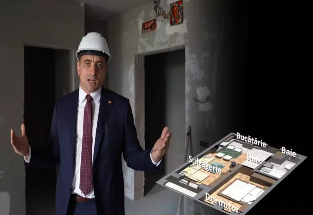 GEORGE SIMION SE IMPLICĂ. CASĂ RIDICATĂ DE LA ZERO, ÎN DOAR 12 ZILE, PENTRU O FAMILIE CARE A RĂMAS FĂRĂ ADĂPOST DUPĂ UN INCENDIU