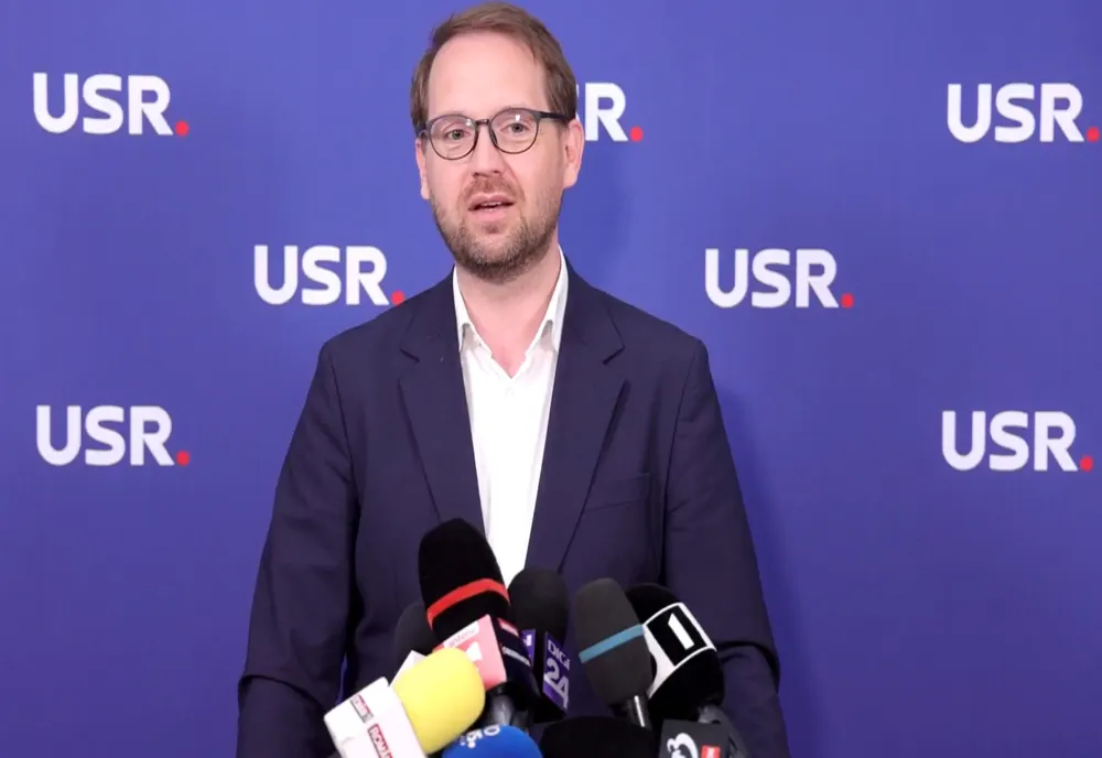 DOMINIC FRITZ: NU VREAU SĂ NEG, BINEÎNŢELES CĂ ŞI PENTRU NOI NU ESTE CONFORTABIL DE EXEMPLU CU PSD LA GUVERNARE. USR S-A FORMAT CA O ANTITEZĂ LA PSD