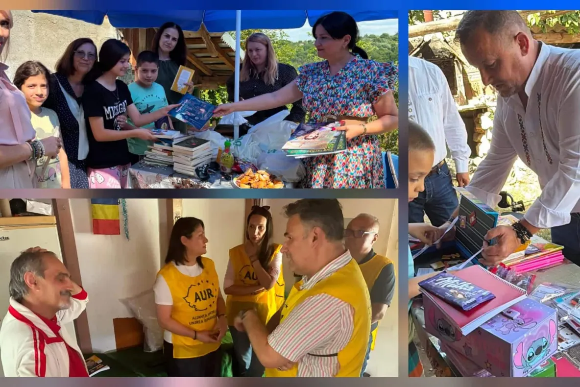 AUR anunță: August – luna faptelor bune. Politicienii patrioți, alături de oameni și comunități
