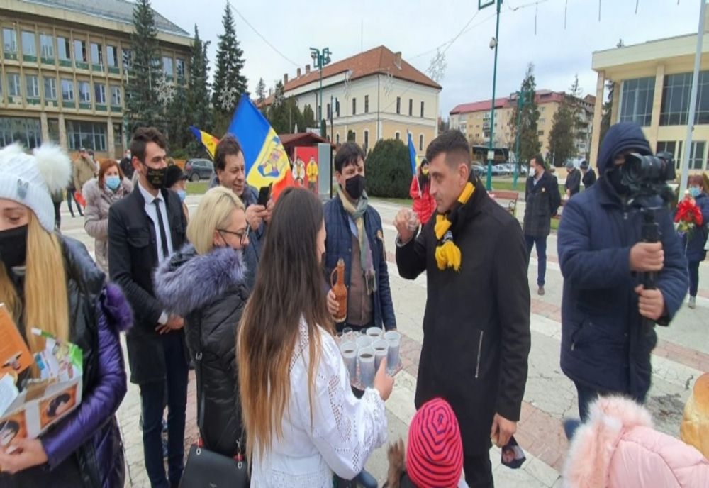 George Simion primit ca un mare lider la Cluj