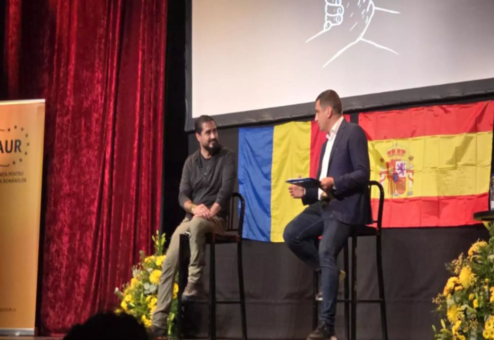 GEORGE SIMION, ALĂTURI DE ROMȚNII SINISTRAȚI DIN VALENCIA (SPANIA)