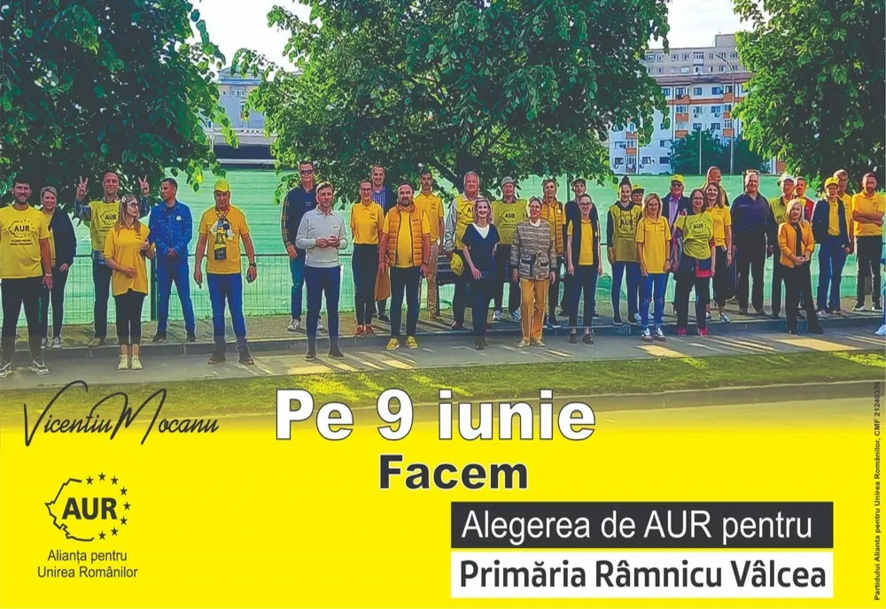 Vicențiu Mocanu (AUR): "Cred că suntem cea mai bună opțiune pentru orașul nostru"