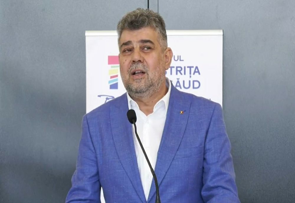 (VIDEO) Gafa lui Ciolacu la recepția Sălii Polivalente din Bistrița: Am venit la inaugurarea unei case mortuare