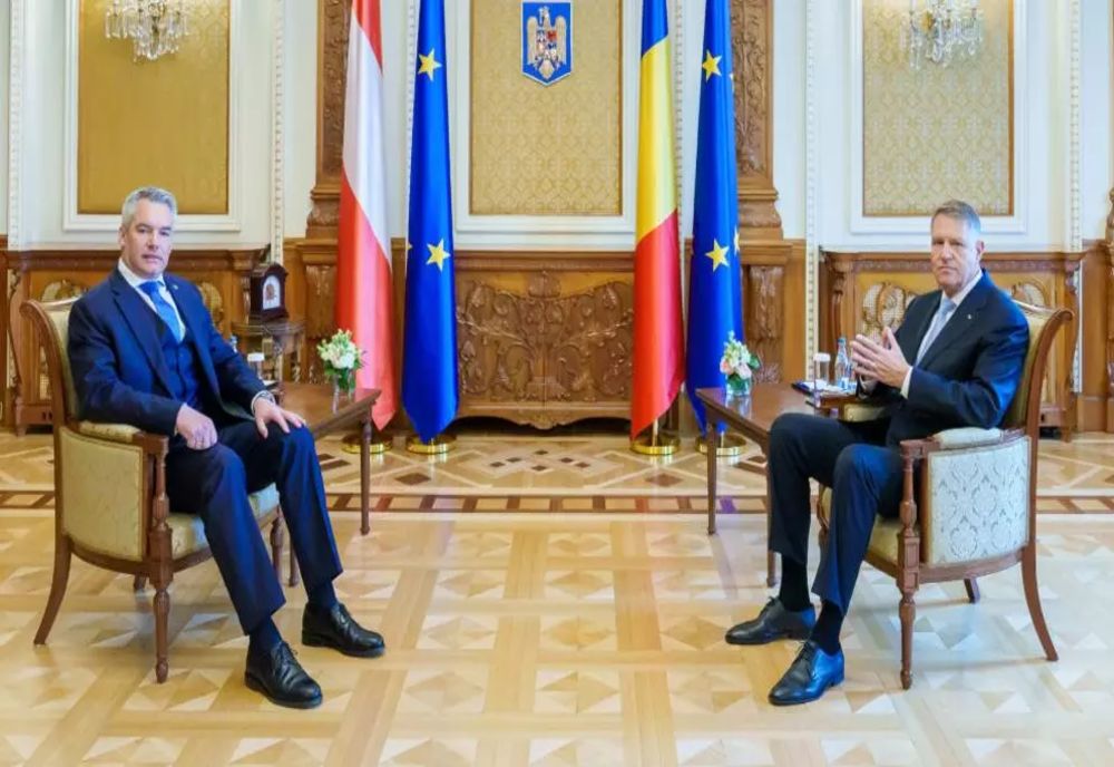 Cancelarul Nehammer, sfidare după întâlnirea cu Iohannis. Austria blochează în continuare aderarea totală la Schengen