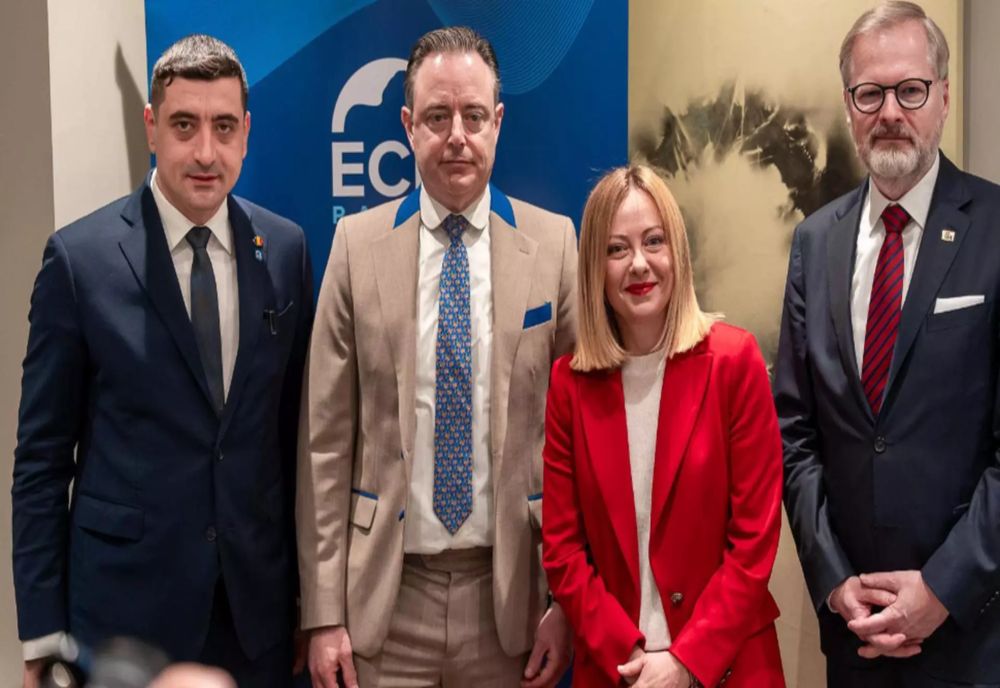 GEORGE SIMION, LIDERUL SUVERANIȘTILOR ROMÂNI, SUSȚINUT DE PREMIERII ITALIEI, CEHIEI ȘI BELGIEI VIDEO