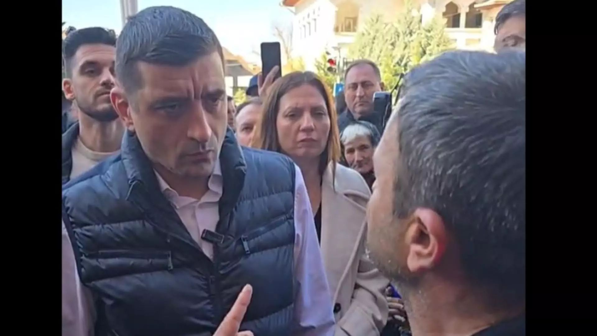 George Simion a ajuns la protestul minerilor din Târgu Jiu - VIDEO