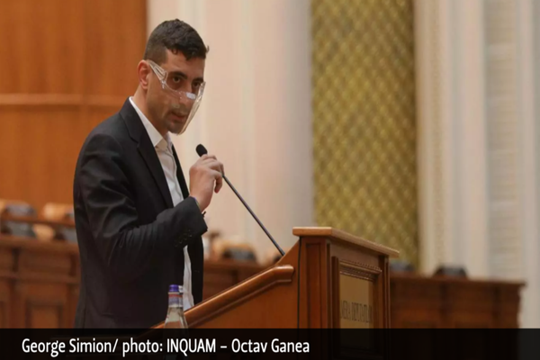 Liderul AUR, George Simion: „Din păcate, Parlamentul devine din ce în ce mai mult în statul român o instituţie onorifică”