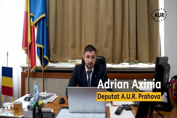 Europarlamentarul AUR Adrian Axinia: ”Luminița de la capătul tunelului a fost demult stinsă. Până când mai suportăm?”