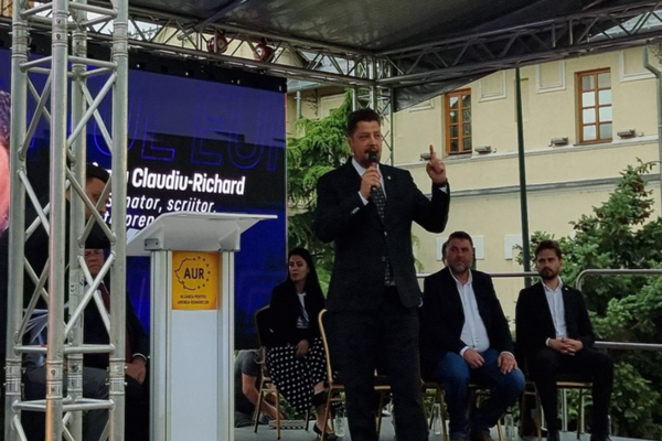 Claudiu Târziu la Buzău: Ori NOI, ori ei! NOI suntem Apărătorii Patriei Române! Ei sunt niște trădători!