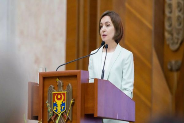 Maia Sandu acuză Rusia că a cheltuit aproape 2% din PIB-ul Moldovei pentru a vicia alegerile parlamentare din 2025