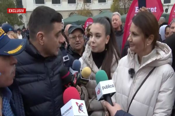 SIMION, LAZARUS ȘI COARNĂ, ALĂTURI DE ANCA ALEXANDRESCU. LIDERUL AUR: CEI DE LA PUTERE NU VIN PRINTRE OAMENI, LE E FRICĂ VIDEO