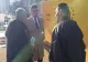 Protest AUR în faţa fostului sediu al PNL. Replici acide între George Simion și jandarmi